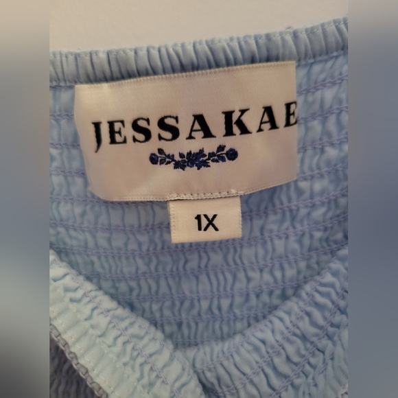 🩵JessaKae NWOT Light Blue Luna Maxi Dress - Picture 6 of 12